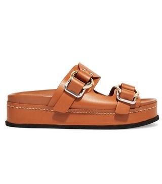 3.1 Philip Lim + Freida Leather Platform Sandals