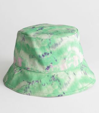 & Other Stories + Tie-Dye Print Bucket Hat