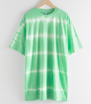 & Other Stories + Oversized Organic Cotton T-Shirt Dress