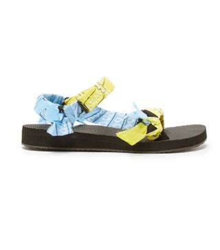 Arizona Love + Trekky Bandana-Wrapped Sandals