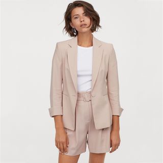 H&M + Single Breasted Jacket