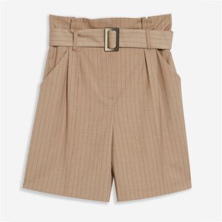 Topshop + Pinstripe Shorts