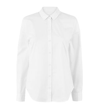 M&S Collection + Cotton Rich Button Detailed Shirt