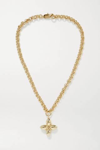 Laura Lombardi + Santina Gold-Plated Necklace