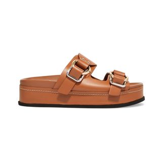 3.1 Phillip Lim + Freida Leather Platform Sandals
