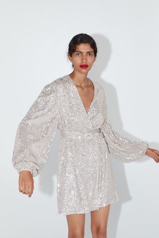 Zara + Jacker Dress with Sequins
