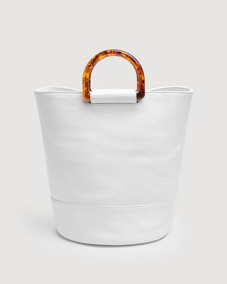 7 for All Mankind + Ring Tote in White