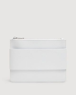 7 for All Mankind + Mankind Clutch in White