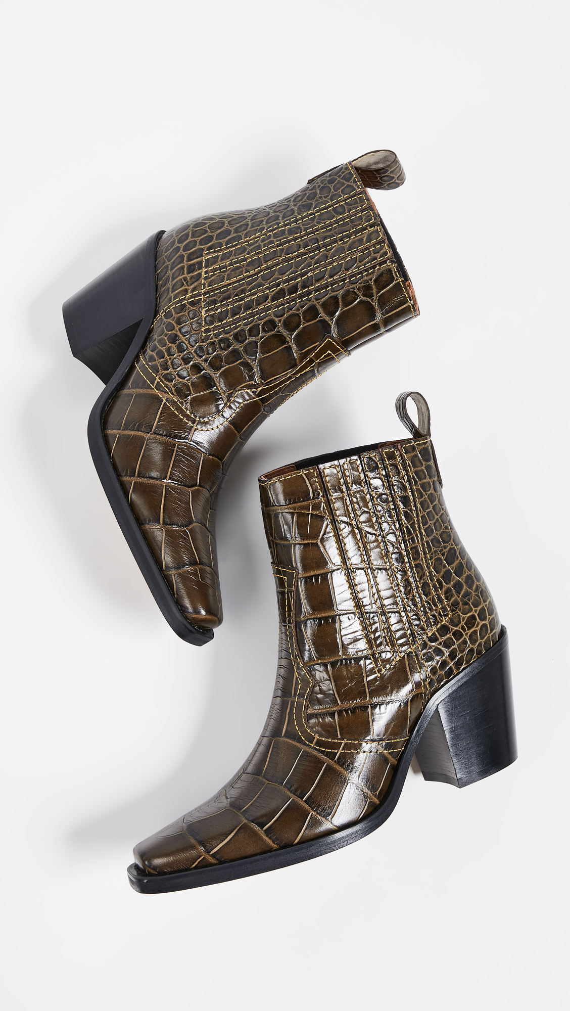 Ganni + Western Boots