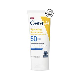 CeraVe + 100% Mineral Sunscreen SPF 50