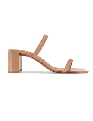 By Far + Tanya Patent-Leather Mules