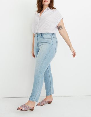Madewell + The Curvy Perfect Vintage Jean in Fitzgerald Wash