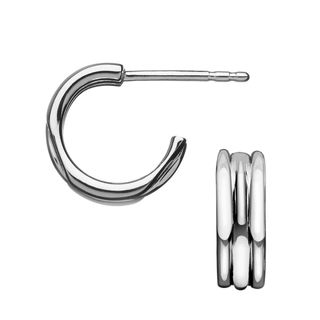 Links of London + Sterling Silver Hoop Earrings