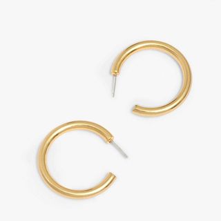 Madewell + Medium Chunky Hoop Earrings