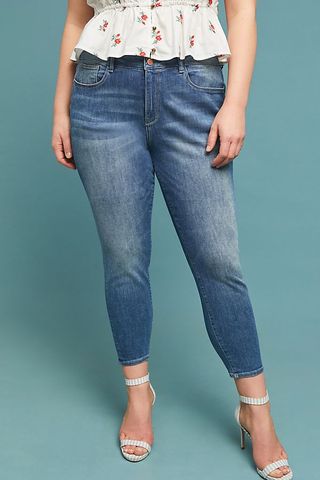 DL1961 + Florence Mid-Rise Cropped Skinny Jeans