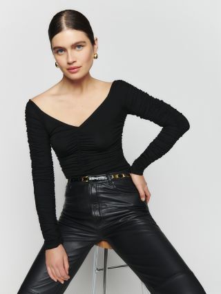 Reformation + Leonora Knit Top