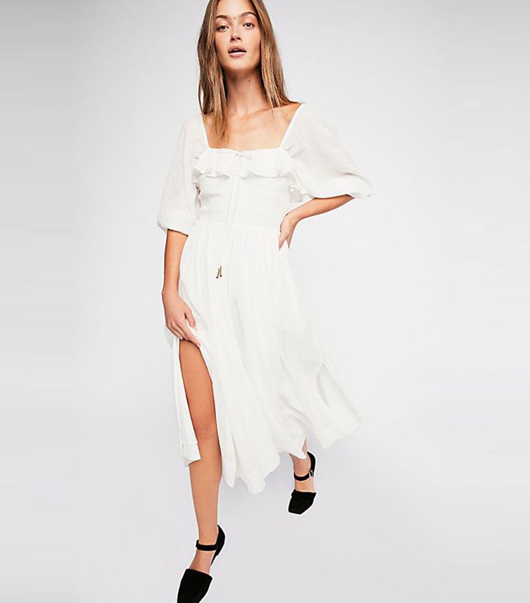 13 Non-See Through White Summer Dresses | Who What Wear