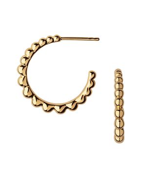 Links of London + Effervescence Essentials 18kt Yellow Gold Vermeil Small Hoop Earrings