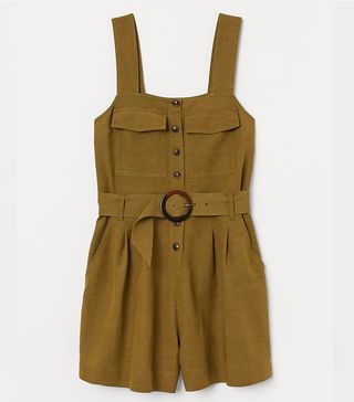 H&M + Playsuit With a Belt
