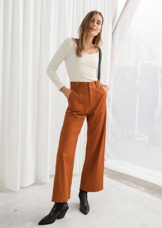 & Other Stories + Cotton Twill Culottes