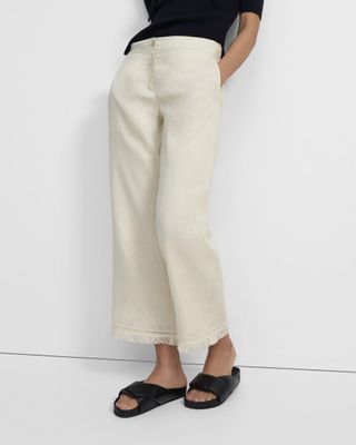 Theory + Fringe Hem Pant