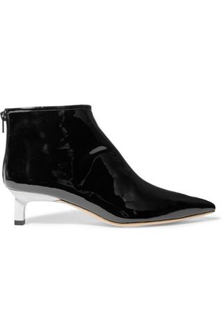 Rejina Pyo + Marta Patent-Leather Ankle Boots