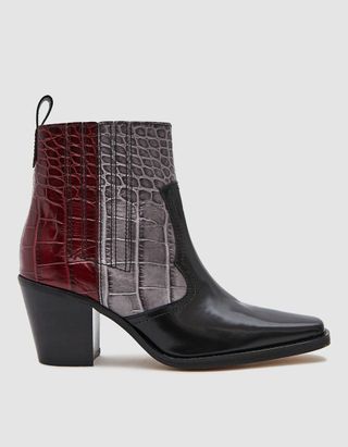 Ganni + Western Leather Boot