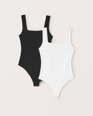 Abercrombie & Fitch + 2-Pack Seamless Fabric Tank Bodysuit