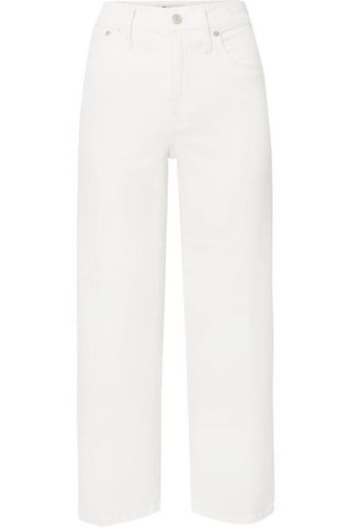Madewell + Cropped High-Rise Wide-Leg Jeans