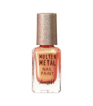 Barry M + Molten Metal Nail Paint in Peachy Feels