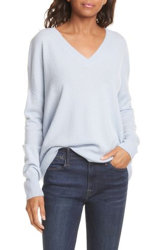 Nordstrom Signature + High/Low Cashmere Sweater