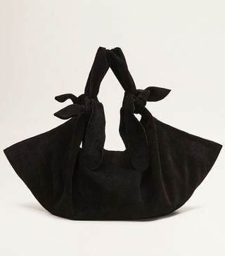 Mango + Bow Leather Bag