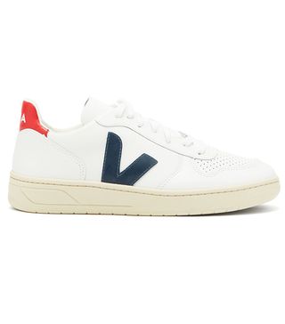 Veja + V-10 Low-Top Leather Trainers