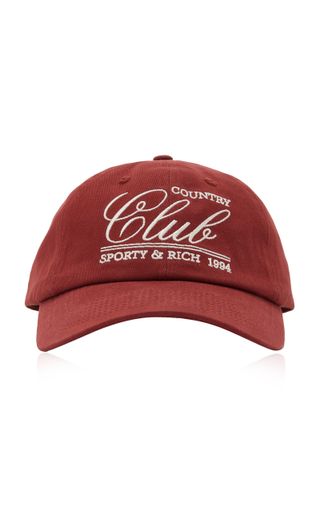 Sporty & Rich + '94 Country Club Cotton Baseball Hat