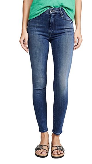 Mother + High Rise Looker Ankle Jeans