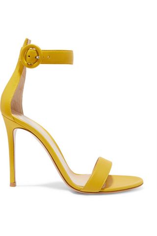 Gianvito Rossi + Portofino 105 Leather Sandals