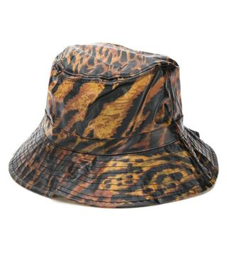 Ganni + Tiger Print Bucket Hat