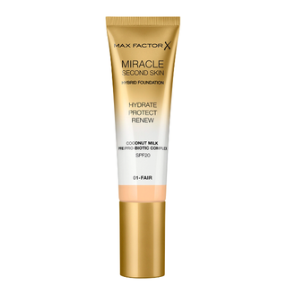 Max Factor + Miracle Touch Second Skin Hydrating Foundation With SPF 20