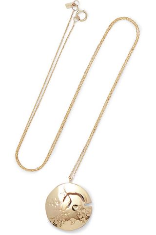 Sarah 
Sebastian + Chasm 10-karat Gold Necklace