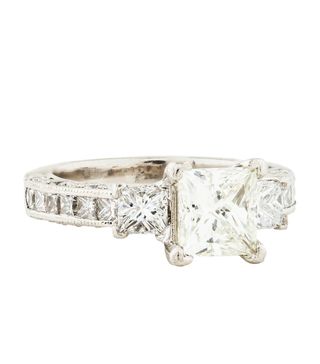 Tacori + Platinum 1.59Ct. Diamond Engagement Ring