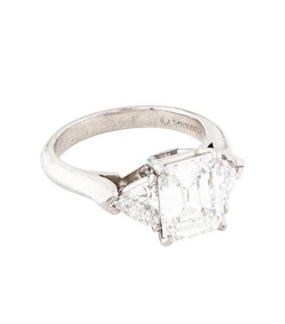 The RealReal + Platinum 1.83CT Diamond Engagement Ring