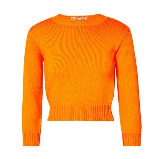 Les Rêveries + Neon Open-Back Knitted Sweater