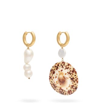 Timeless Pearly + Mistmatches Earrings