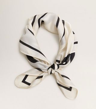 Mango + Printed Scarf