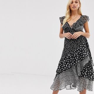 AllSaints + Kari Scatter Floral Dress