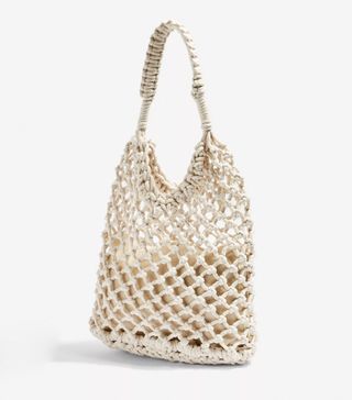 Topshop + White Rope Tote