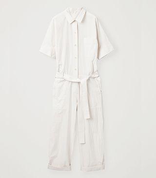 COS + Belted Topstitched Jumpsuit