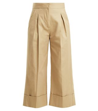 Summa + Pleated-Detailed Cotton Trousers