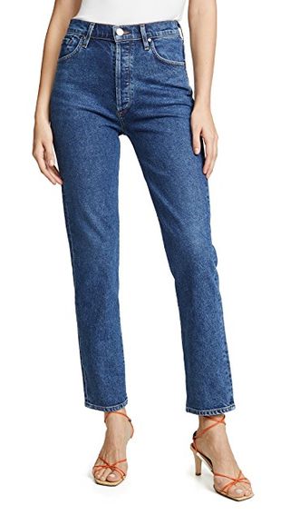 Goldsign + Benefit High Rise Relaxed Straight Jeans