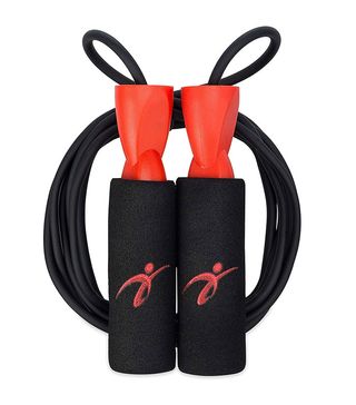 Fitness Factor + Adjustable Jump Rope with Carrying Pouch